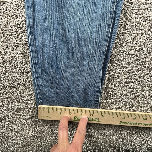 Levis Silver Tab Mom Jeans Womens 30‎ (Fits 28x25) High Rise Stretch Baggy Denim - Picture 9 of 16